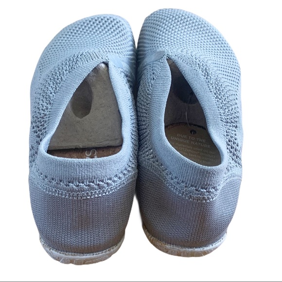 OTZSHOES Gray Mesh Cork Slip On Clogs - Picture 3 of 5